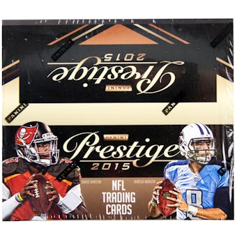 2015 Panini Prestige Football 24-Pack Retail Box (Reed Buy)