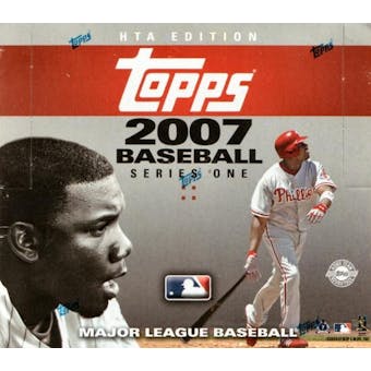 2007 Topps Series 1 Baseball Jumbo Box