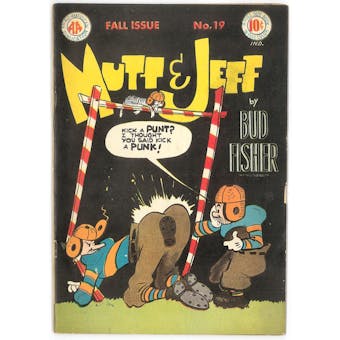 Mutt and Jeff #19  VG/FN
