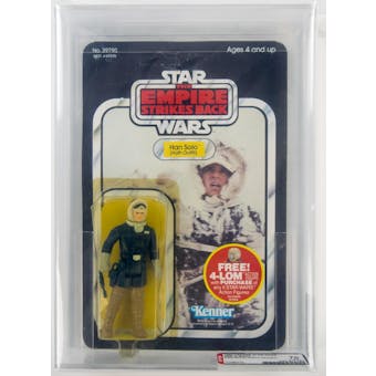 Star Wars ESB Han Solo Hoth Hoth 47 Back AFA Y-70 *11760774*