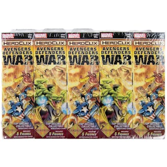 Marvel HeroClix: Avengers/Defenders War Booster Brick (10 Ct.)
