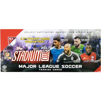 2017 Topps Stadium Club MLS Soccer Hobby Box