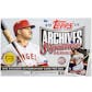 2017 Topps Archives Signature Series Baseball Hobby 20-Box Case