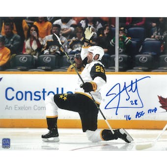 John Scott Autographed All Star 8x10 Hockey Photo
