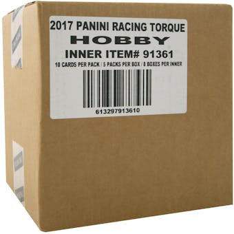 2017 Panini Torque Racing Hobby 8-Box Case