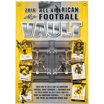 2016 Leaf All-American Football Vault Hobby Box