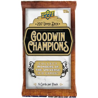 2017 Upper Deck Goodwin Champions Hobby Pack