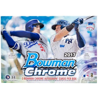 2017 Bowman Chrome Baseball HTA Choice Box