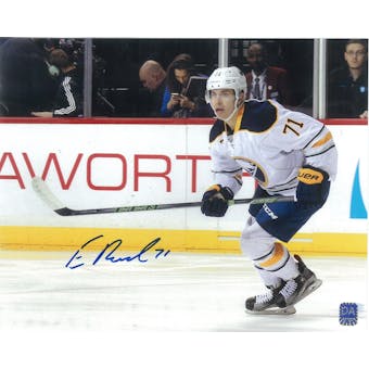 Evan Rodrigues Autographed Buffalo Sabres 8x10 Hockey Photo