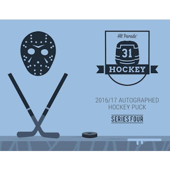 2016/17 Hit Parade Autographed Hockey Puck Edition Series 4 10-Box Case Gretzky/Jagr/Crosby/Kane/McDavi