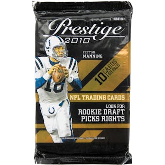 2010 Panini Prestige Football Retail Pack