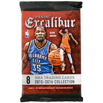 2015/16 Panini Excalibur Basketball Retail Pack