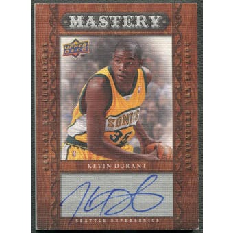 2007/08 Chronology #104 Kevin Durant Mastery Rookie Auto #03/25