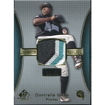 2004 SP Game Used Patch Premium #DW Dontrelle Willis Marlins 22/50