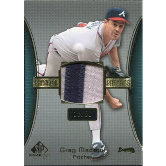 2004 SP Game Used Patch Premium #GM Greg Maddux Braves 16/50