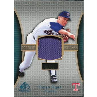 2004 SP Game Used Patch Premium #NR Nolan Ryan Rangers 49/50