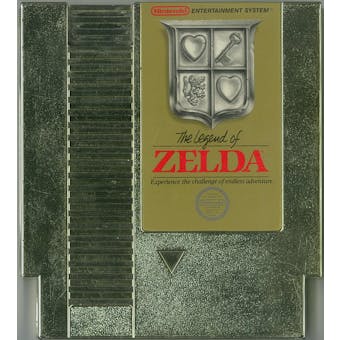 Nintendo (NES) The Legend of Zelda Cart Silver Seal