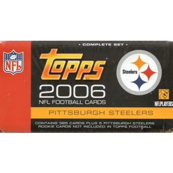 2006 Topps Football Factory Set (Box) (Pittsburgh Steelers)