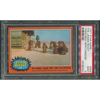 1977 Star Wars #304 The Jawas Ready Their New Merchandise PSA 9 (MINT)