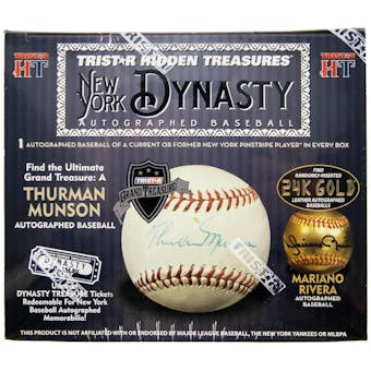 2017 TriStar New York Dynasty Baseball Hobby Box