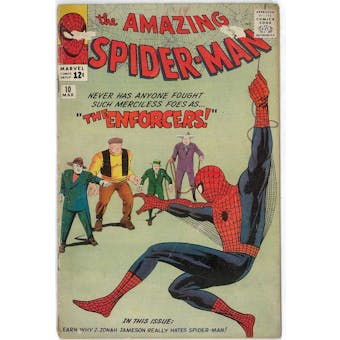 Amazing Spider-Man  #10  GD+