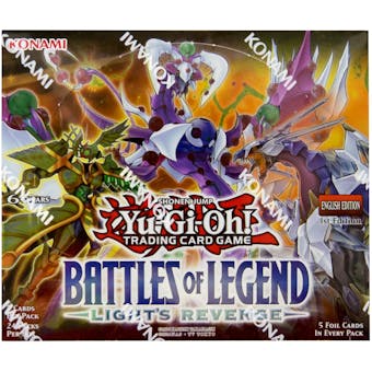 Yu-Gi-Oh Battles of Legend: Light's Revenge Booster Box
