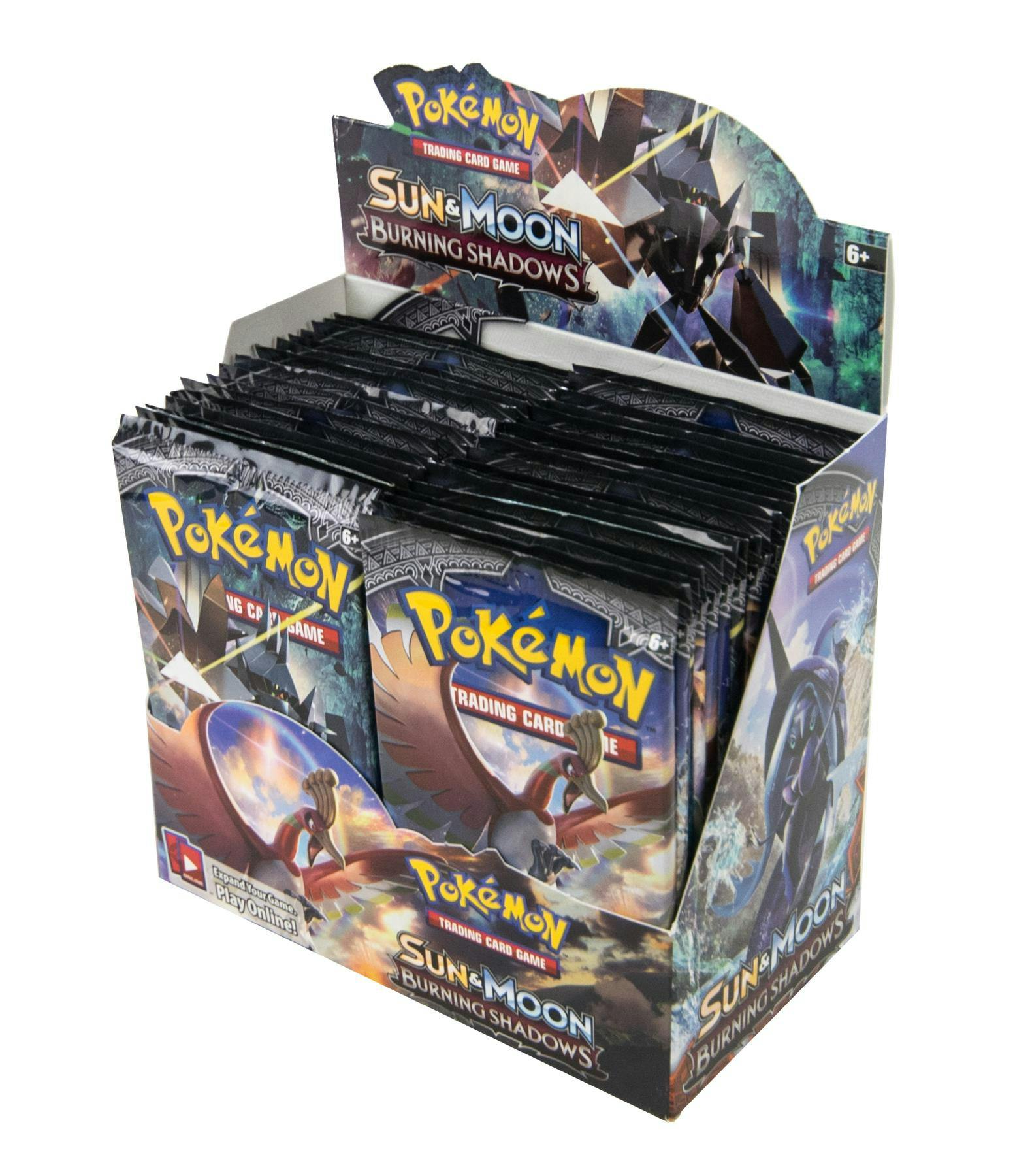 Pokemon Sun Moon Burning Shadows Booster Box Da Card World Pokemon Sun Moon Burning Shadows Booster Box Da Card World
