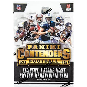 2015 Panini Contenders Football 5-Pack Box
