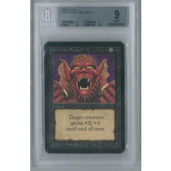 Magic the Gathering Alpha Single Howl from Beyond BGS 9 (9, 9, 9, 9.5)