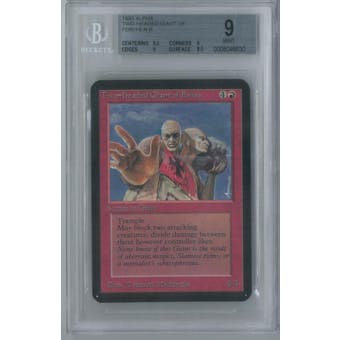 Magic the Gathering Alpha Single Two-Headed Giant of Foriys BGS 9 (9, 9.5, 9, 8.5)