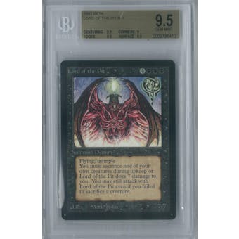 Magic the Gathering Beta Lord of the Pit Single BGS 9.5 (9.5, 9, 9.5, 9.5)