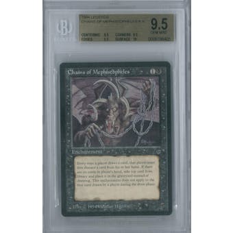 Magic the Gathering Legends Chains of Mephistopheles Single BGS 9.5 (9.5, 9.5, 9.5, 10)