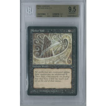 Magic the Gathering Legends Nether Void Single BGS 9.5 (9, 9.5, 9.5, 10)