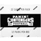 2015 Panini Contenders Football Jumbo 12-Pack 20-Box Case
