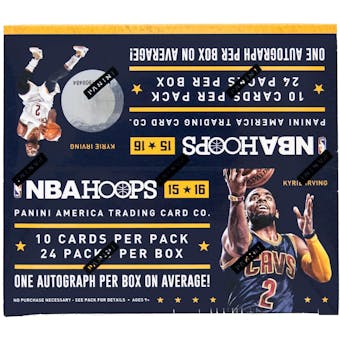 2015/16 Panini Hoops Basketball 24-Pack Box
