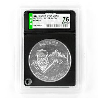 Star Wars POTF Barada Collector's Coin AFA 75 *11804950*