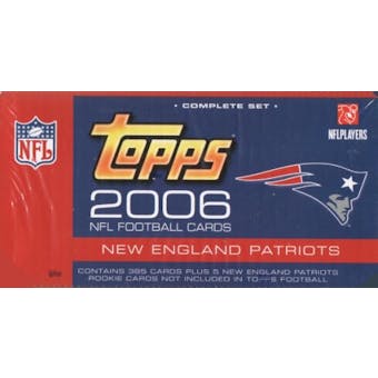 2006 Topps Football Factory Set (Box) (New England Patriots)