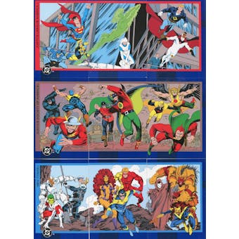 Impel 1993 DC Comics Cosmic Teams Complete 150 Card Set