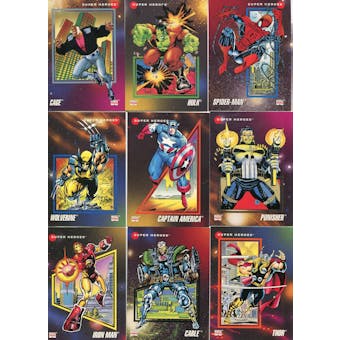 Impel 1992 Marvel Universe Series 3 Complete 200 Card Set