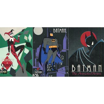 Topps 1993 Batman The Animated Series Complete 100 Card Set