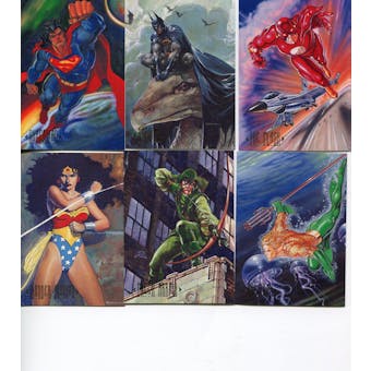 SkyBox 1994 DC Comics Master Series Complete 90 Card Set