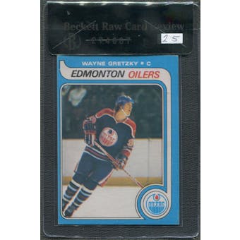 1979/80 O-Pee-Chee Hockey #18 Wayne Gretzky Rookie BVG 2.5 Raw Card Review
