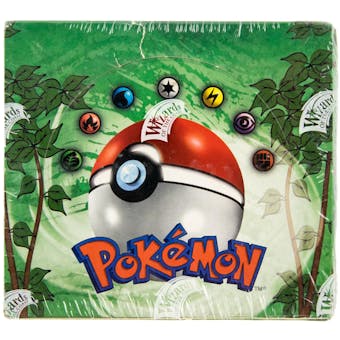 Pokemon Jungle Unlimited Booster Box - Red Letter Variant!