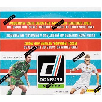 2016/17 Panini Donruss Soccer 36-Pack Box