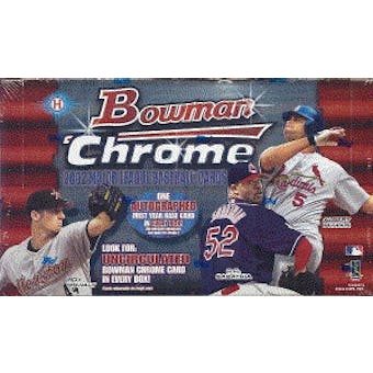 2002 Bowman Chrome Baseball Hobby Box