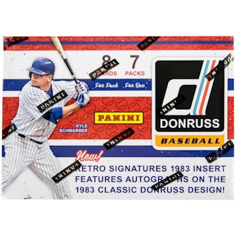 2017 Panini Donruss Baseball 7-Pack Blaster Box