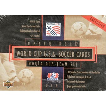 1994 Upper Deck World Cup U.S.A. Soccer Team Set