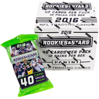 2016 Panini Rookies & Stars Football Jumbo 12-Pack Box