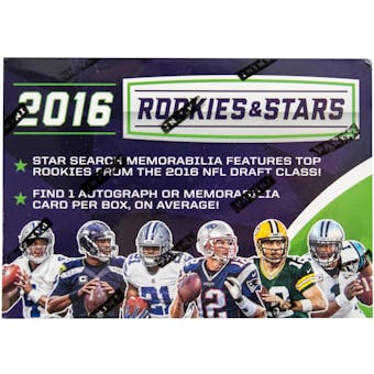 2016 Panini Rookies & Stars Football 7-Pack Blaster Box