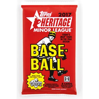 2017 Topps Heritage Minor League Baseball Hobby Pack